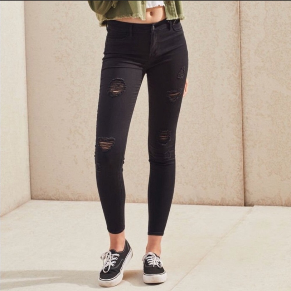 PacSun Slashed Perfect Fit Jeggings Bundle - Picture 9 of 13